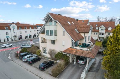 Zentral in Meckenbeuren -
Gemütliche 2 Zimmer-Wohnung mit schöner Terrasse