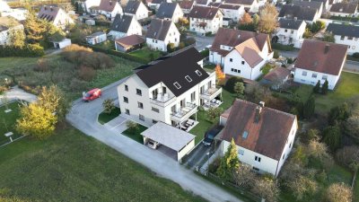 3-Zimmer Neubau-Wohnung mit Süd-West-Balkon am Bayerwald-Park