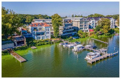 Traumhafte 2-Zimmer-Seewohnung mit zwei Terrassen, Küche und zwei Bädern