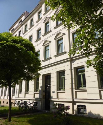 Kleine Kapitalanage: sanierte 2 Zimmerwohnung in exklusiver Lage in Schleußig!
