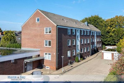 Oldenburg: Helle 3-Zimmer-Wohnung mit Balkon in ruhiger und dennoch zentraler Lage, Obj. 8353