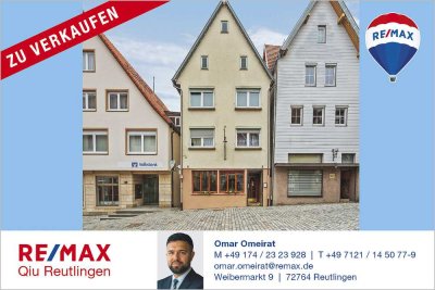Wohn- und Geschäftshaus mit viel Potenzial in zentraler Stadtmitte von Trochtelfingen!