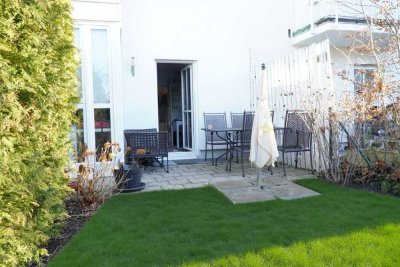 schöne, gepflegte Garten-
Maisonettewohnung in München Trudering