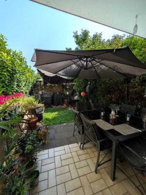Gemütliches Reihenhaus mit Garten und Garage in Edingen-Neckarhausen