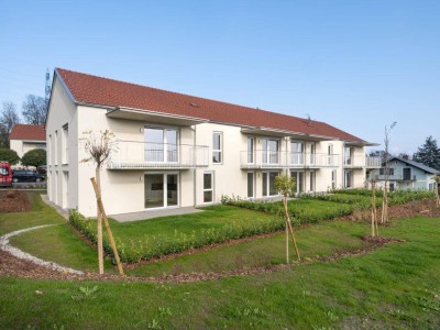 Sonnige 2-Zimmer-Wohnung im Erdgeschoss mit Terrasse und Privatgarten - geförderte Miete - 2 Zimmer