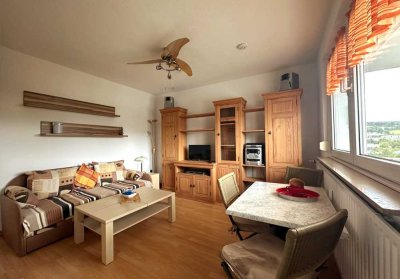 Möblierte 1-Zimmer-Wohnung mit Fernblick zum Soforteinzug!