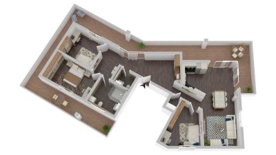 Moderne 4-Zimmer-Penthouse-Wohnung in Tuttlingen
