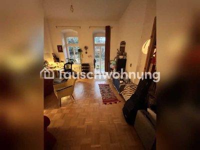 Tauschwohnung: Schöne 3-Raumwohnung mit Garten