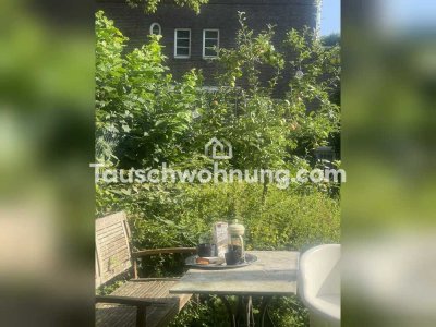 Tauschwohnung: Süße, kleine Wohnung mit Garten