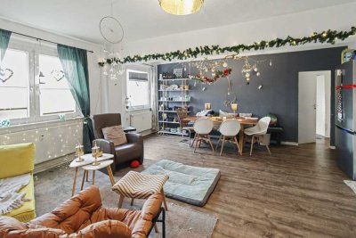 Kapitalanlage mit guter Rendite: Vermietete 5 Zimmer Wohnung mit 2 Bädern