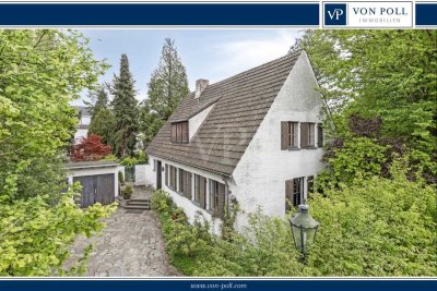 Traditionelle Villa auf herrlichem Grundstück mit viel Potential