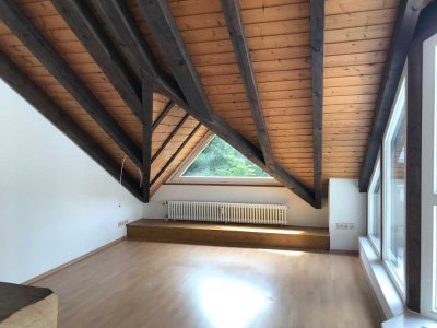 Stilvolle 3,5-Raum-DG-Wohnung mit Dachterrasse & Kamin