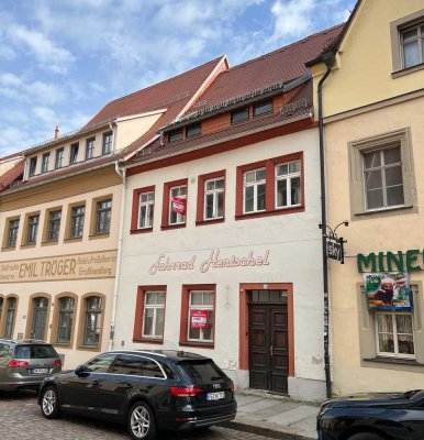 Historischer Renaissancebau von 1518 - kleines Wohn- und Geschäftshaus in der Freiberger Altstadt