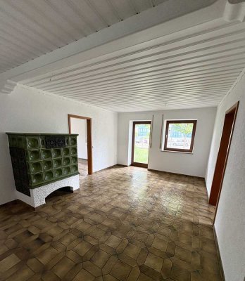 4-Zimmer-Wohnung auf 10.000 qm großem Grundstück mit herrlicher Natur und eigenem Garten