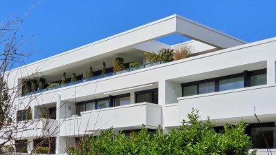 Traumhaftes Penthouse im modernen Bauhausstil