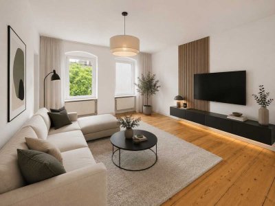 Charmante 1-Zimmer-Wohnung mit zus. Dachgeschossraum und viel Licht im Bergmannkiez in Kreuzberg