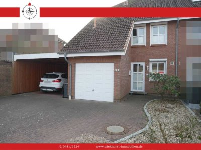 Familienleben in Heide-Ost: Gepflegtes Reihenendhaus in bevorzugter Wohngegend