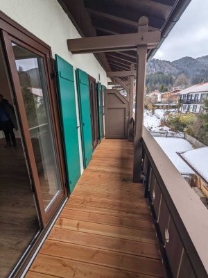 Schöne 1-Zimmer Wohnung mit Balkon im 2. OG in Bad Wiessee