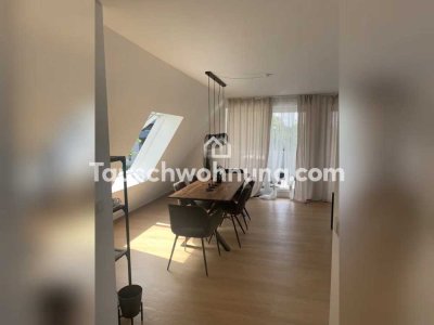 Tauschwohnung: Maisonette-Wohnung mit zwei Balkonen in Buchheim