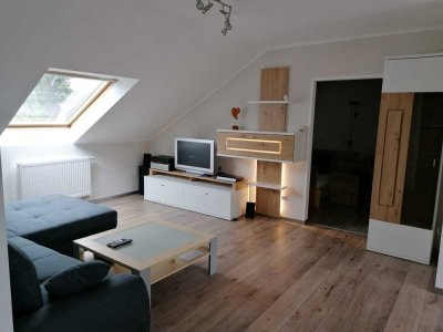 Stilvolle 3-Zimmer-DG-Wohnung mit gehobener Innenausstattung mit Balkon und EBK in Gaggenau
