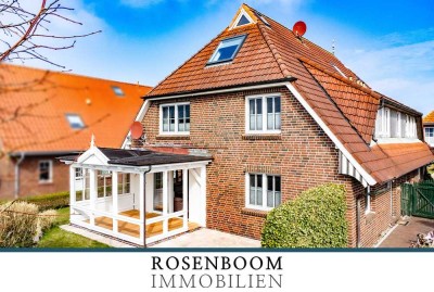 Inselwohnen oder Kapitalanlage? Diese Doppelhaushälfte auf Langeoog bietet beides.