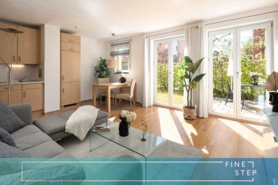 Mitten in der Stadt & ruhig zugleich: Gartenwohnung in Bestlage am Schwabinger Tor