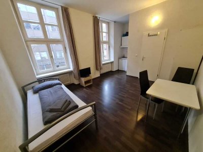 Möbliertes 1-Zimmerappartement mit wöchentlicher Reinigung
