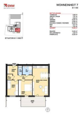 3 Zimmer Wohnung in Ilz 366