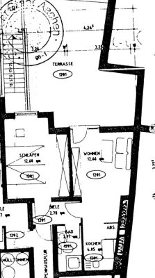 Zentraler Freiraum: 2-Zimmer-Wohnung in der Aachener Innenstadt