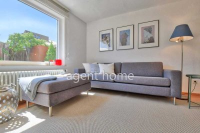 MÖBLIERT - SONNIG und SCHÖN - 2-Zimmer-Wohnung mit Terrasse
