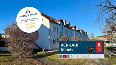 Für Singles und Paare: 2-Zimmer-Dachgeschosswohnung mit Balkon in München/Allach