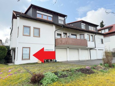 2-Zimmer-Wohnung mit Terrasse & Garage