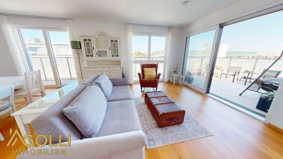 Exklusives Penthouse mit Skylineblick auf die Donaustadt