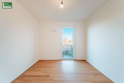 Hervorragende Raumaufteilungen im begehrte Niedrig-Energie-Standard – Grün – grüner – Hirschfeld