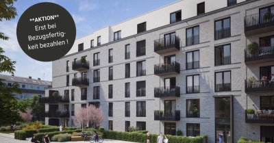 Wohntraum auf über 125 m². EH 40-Neubauwohnung mit 5 Zimmern, 2 Bädern und 2 Balkonen in Braunsfeld!