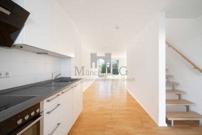 MÜNCHNER IG: NEUWERTIGE & Lichtdurchflutete Maisonette mit Garten in begehrter Wohnlage