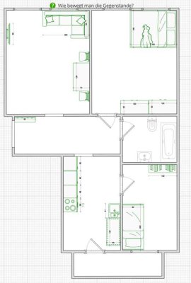 Helle 3-Zimmer-Wohnung mit Balkon in Pieschen-Süd