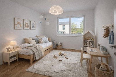 Ruhige 4-Zimmer-Wohnung im ziegelmassivem Energiesparhaus | 2 Balkone, Kellerabteil &amp; 2 Parkplätzen