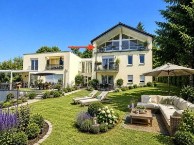Parkfeeling! Niveauvoll wohnen umgeben von purer Natur! Traumterrasse mit Weitblick über die Altstad