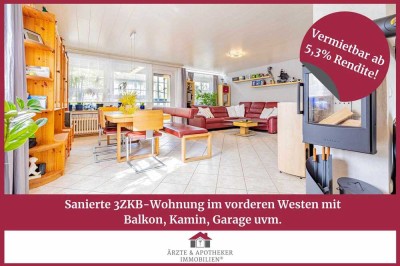 Eigennutz oder Vermietung: 
Sie haben die Wahl im vorderen Westen!