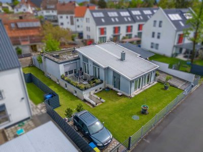Luxuriöses Wohnen im Grünen: Ein architektonisches Juwel am Rednitztal in Nürnberg