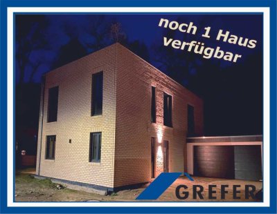 Wedemark, exkl.. Einfamilienhaus im Bauhaus-Stil mit Erdwärme + 2 Garagen
