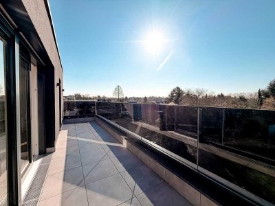 Penthouse-Wohnung mit großer Dachterrasse nähe Rhein-Center / Energieklasse: A+