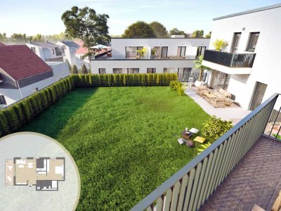 2-Zimmer-Wohnung mit Dachterrasse I Neubau I Aufzug I provisionsfrei