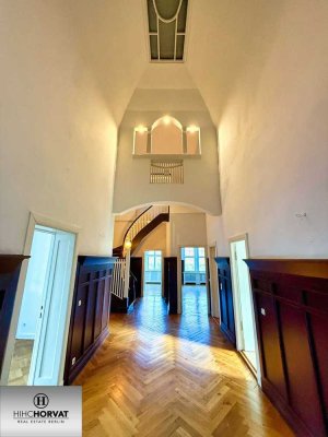� Majestätische Altbau-Maisonette mit Türmchen & Parkblick – 8 Zimmer, Balkon & Loggia, 2 Bäder!