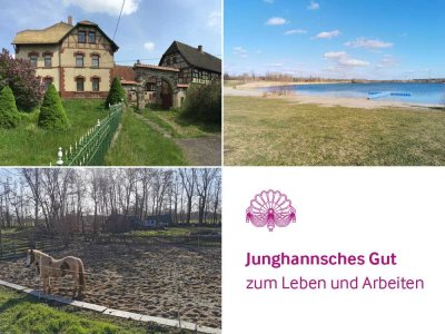 Junghannsches Gut: neue Ideen von Wohnen und Arbeiten in der Natur und doch in 35 Minuten in Leipzig