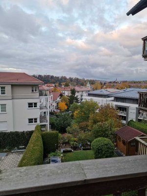 Elegante 2 Zimmer-Wohnung mit umlaufenden Balkon und fantastischen Blick über Bad Tölz !Neue Bilder
