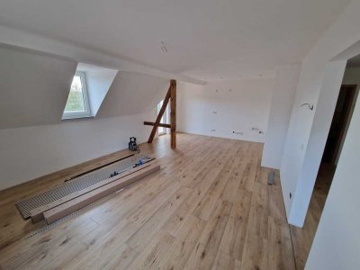 sanierte 2-Zimmer-Wohnung mit großem Balkon, Erstbezug, ruhig gelegen