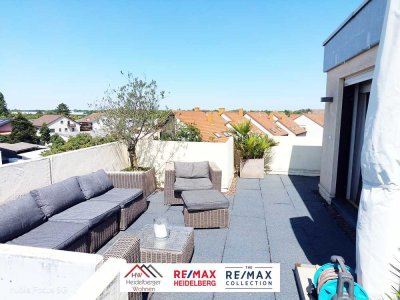 Top Penthaus mit 270 Grad Dachterrassen, 2.5 Zimmer, mit 92qm Wohnfläche im 4. OG mit MEGA Aussicht