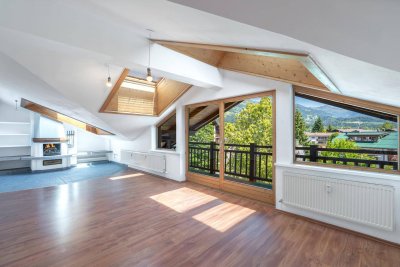 City-Apartment im Dachgeschoss